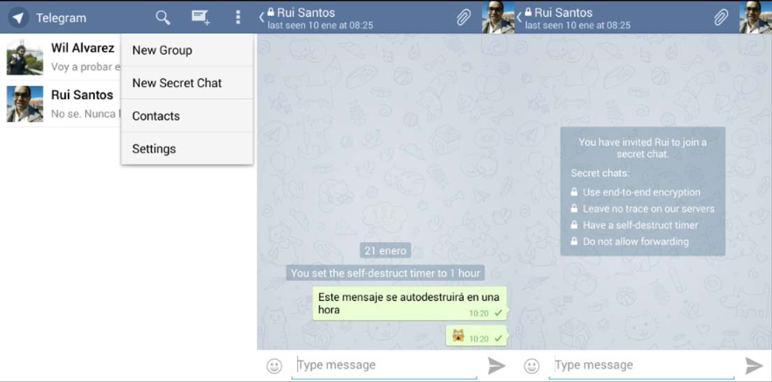 Chat segrete di Telegram: possono essere violate?